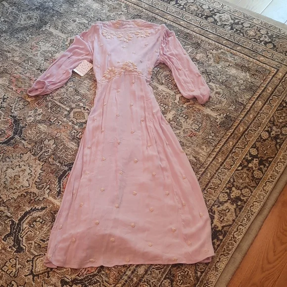 Free People Lilac Midi Dress - Picture 3 of 3